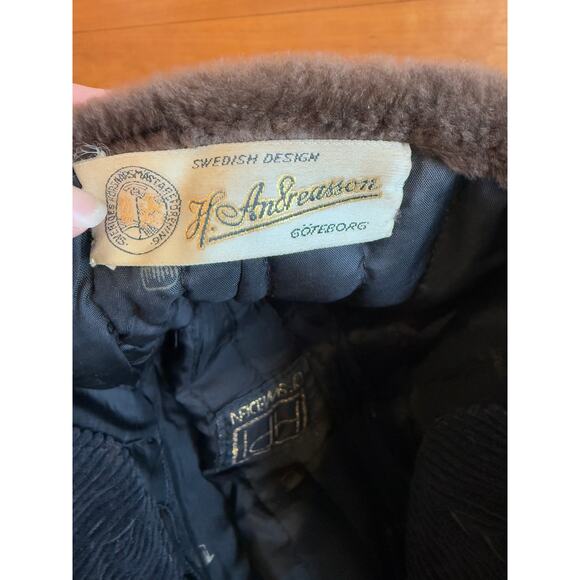 HPI Sweden Genuine Sheared Mink Hat Dark Brown - Picture 5 of 6